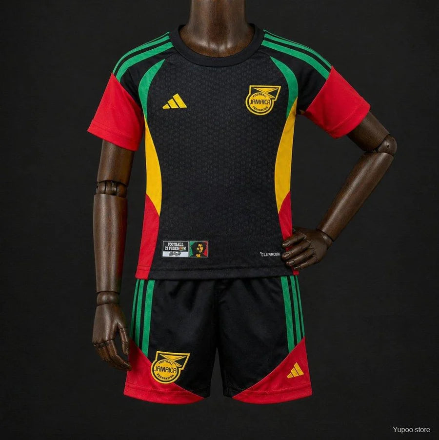 Kit ensemble football Jamaïque Spécial Bob Marley 2026/27