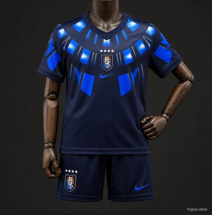 Kit ensemble football Uruguay extérieur adulte/enfant 2026/27