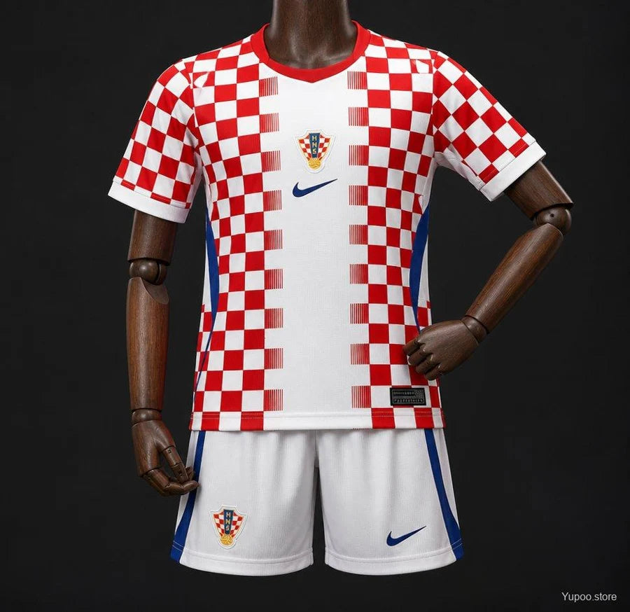Kit ensemble football Croatie Croatia domicile adulte/enfant 2026/27