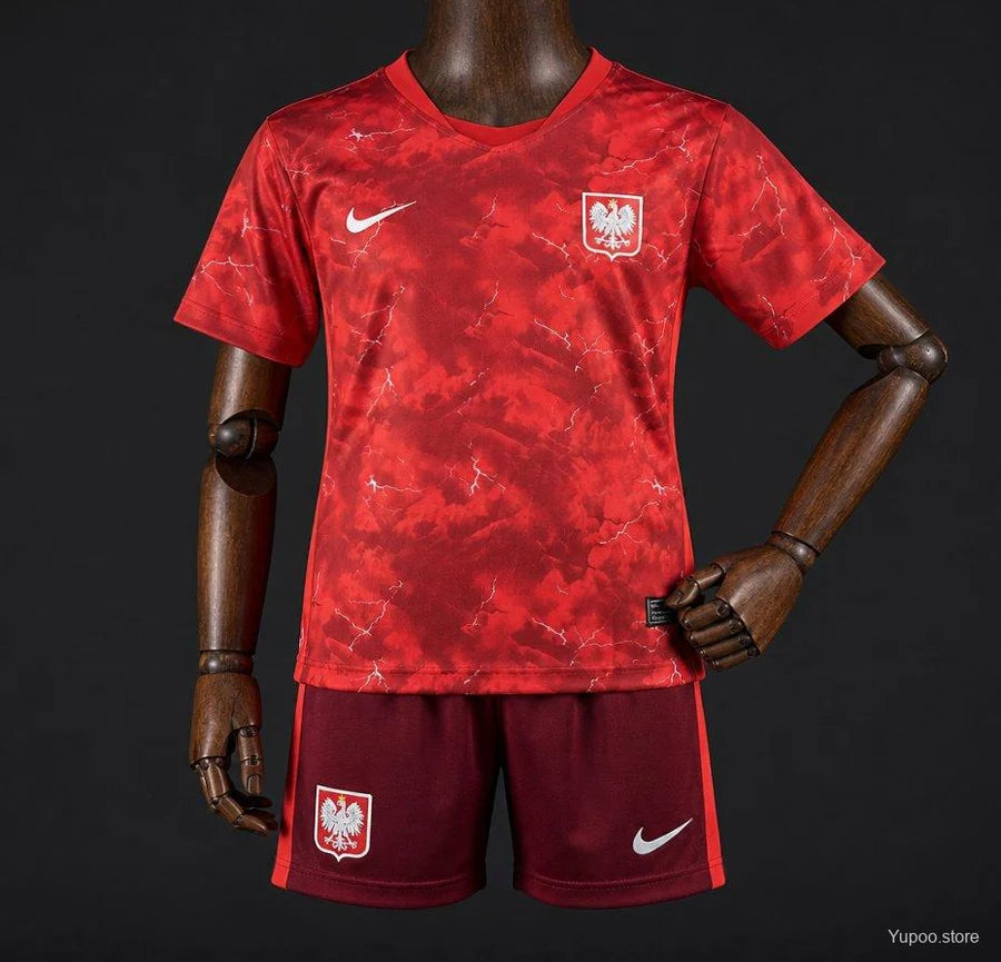 Kit ensemble Pologne Poland domicile adulte/enfant 2026/27