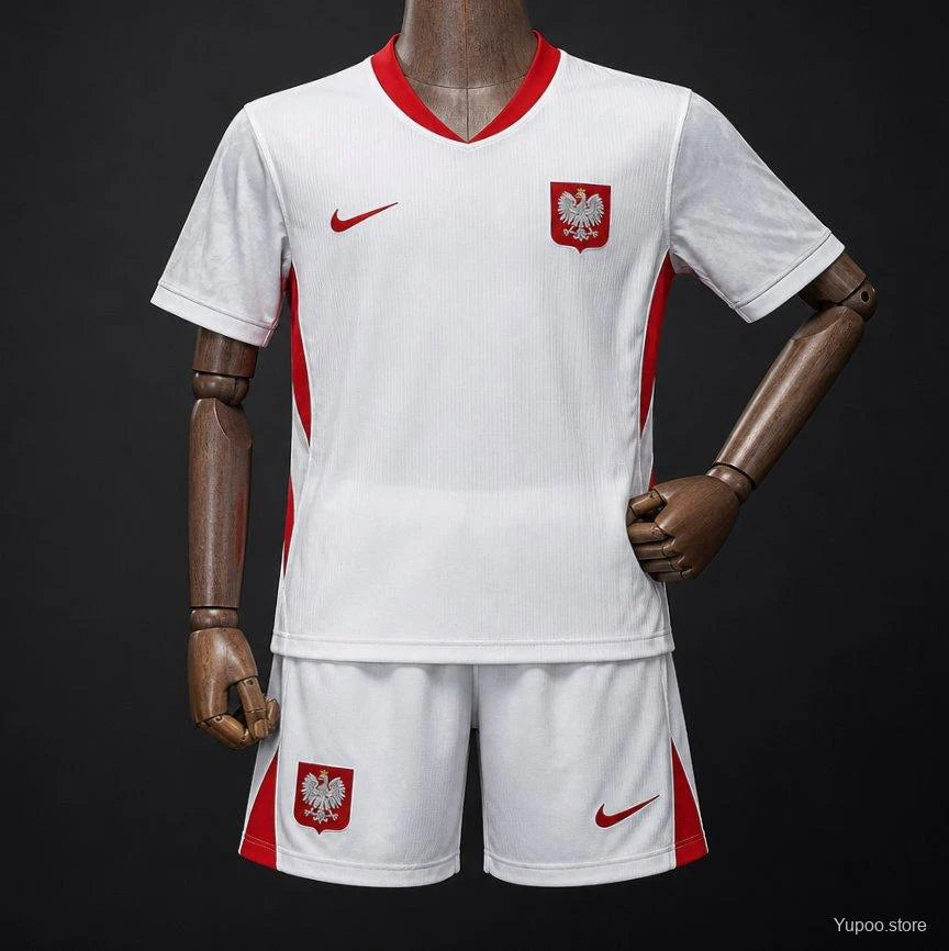 Kit ensemble Pologne Poland domicile adulte/enfant 2026/27