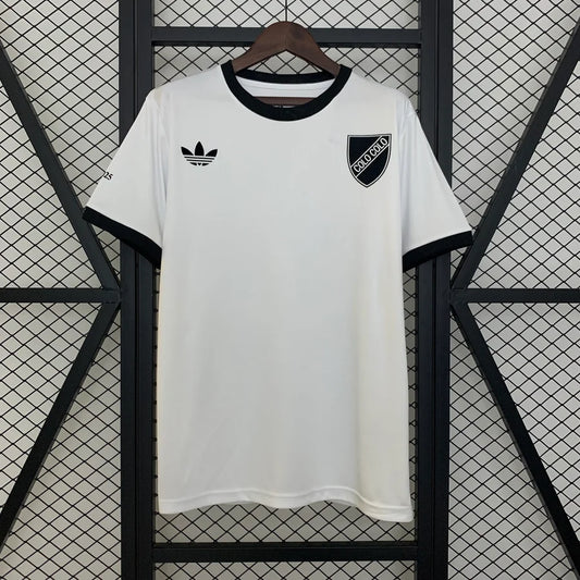 Maillot football Colo Colo 100 ans anniversaire blanc 2025/26
