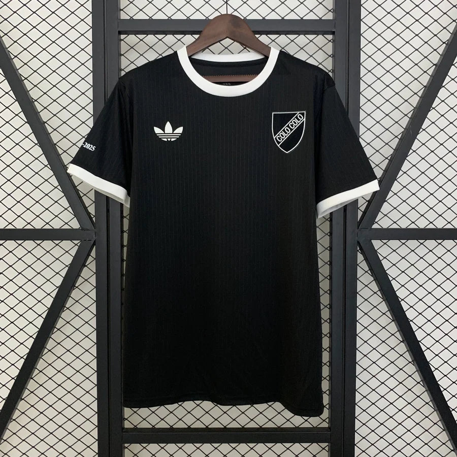 Maillot football Colo Colo 100 ans anniversaire noir 2025/26