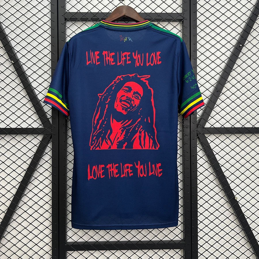 Maillot football Ajax Amsterdam Spécial Bob Marley Blanc 2025/26