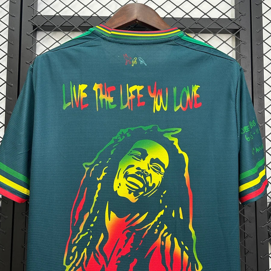 Maillot football Ajax Amsterdam Spécial Bob Marley Blanc 2025/26