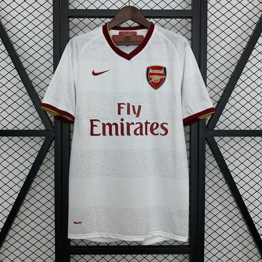Maillot football Arsenal extérieur 2007/08