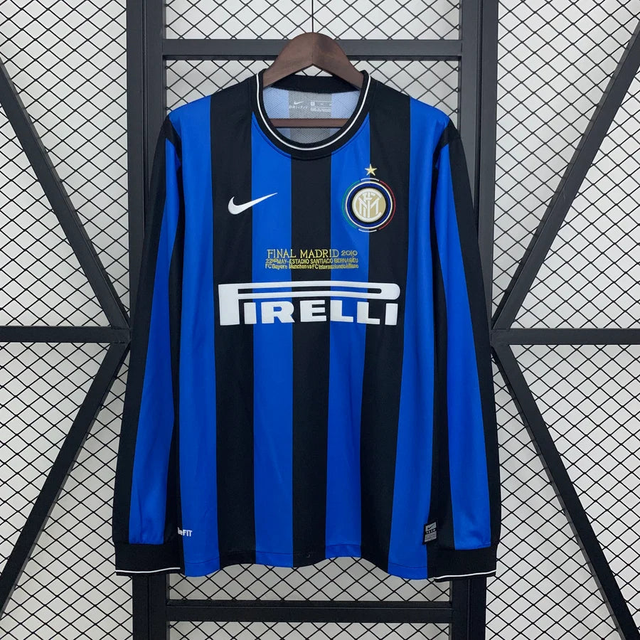 Maillot football Inter Milan domicile manches longues 2009/10 FINALE