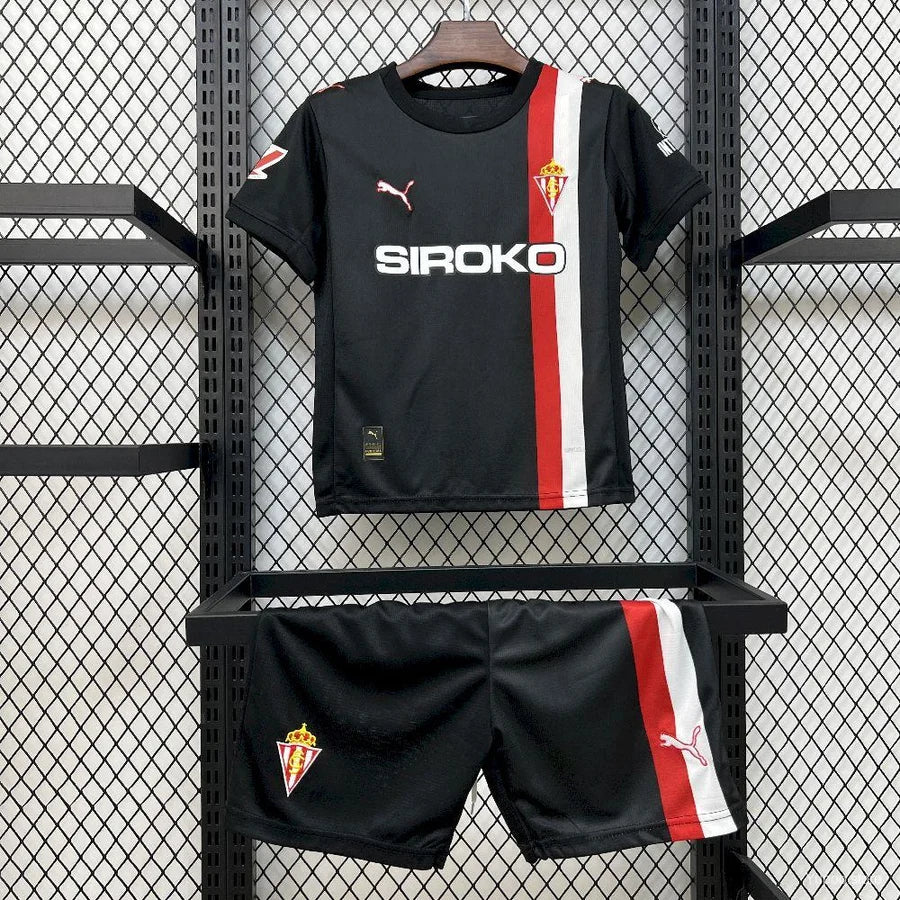 Kit ensemble football Sporting Gijon extérieur 2025/26