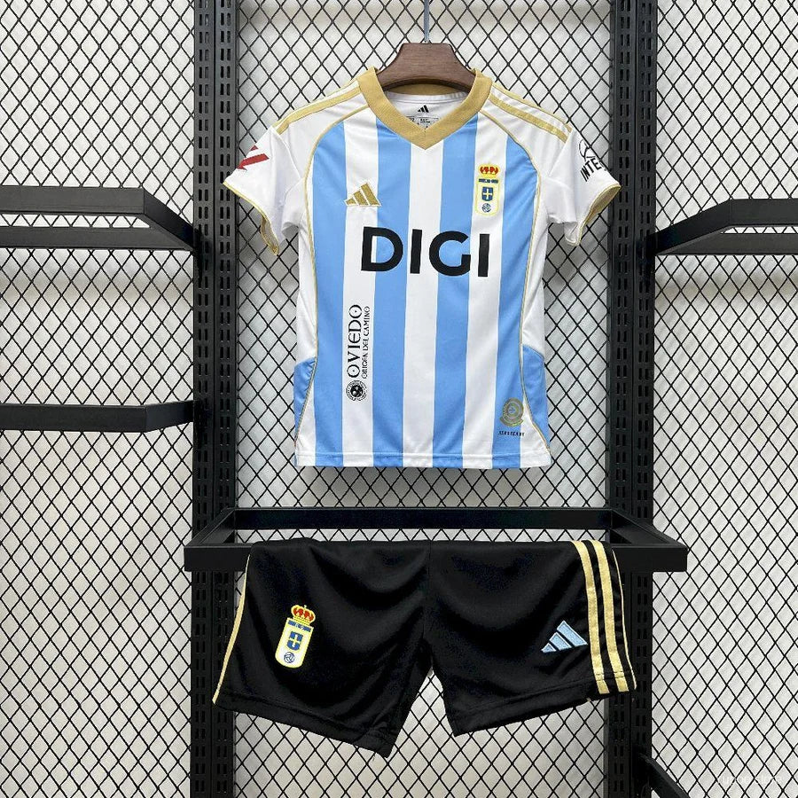 Kit ensemble football Real Oviedo 3e third 2025/26