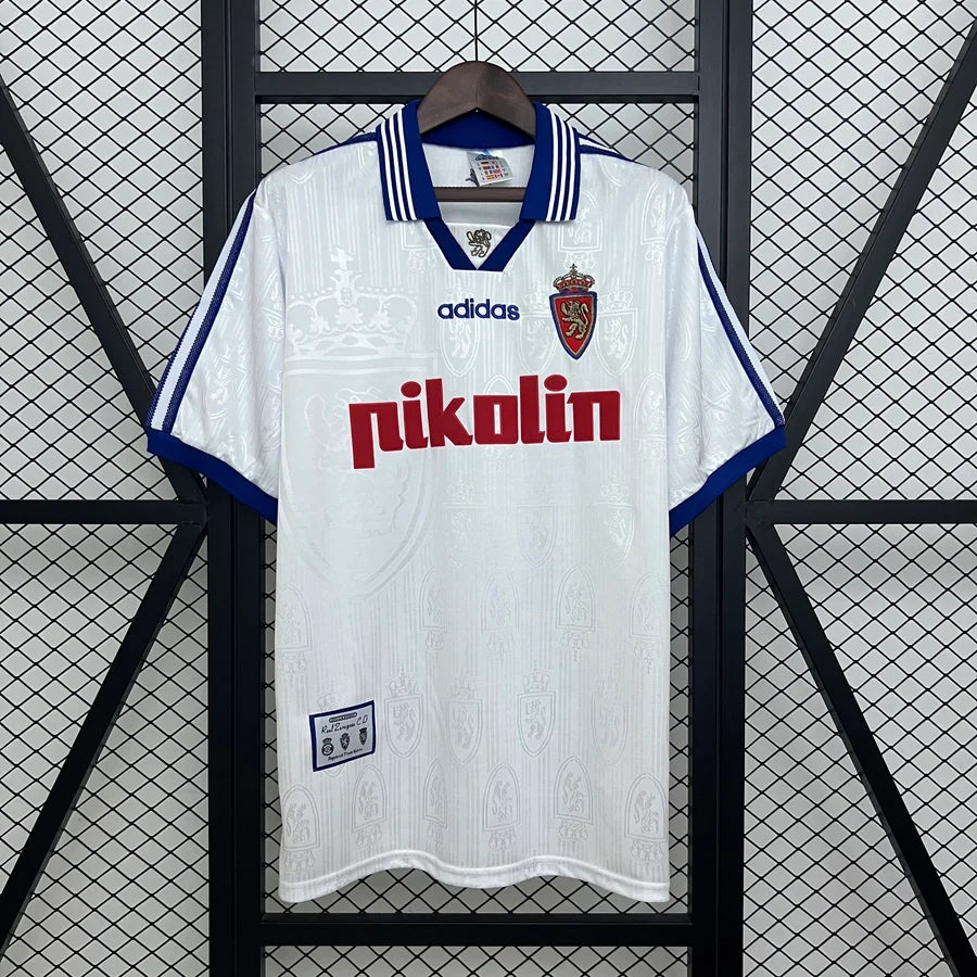 Maillot football Zaragoza domicile 1997/98