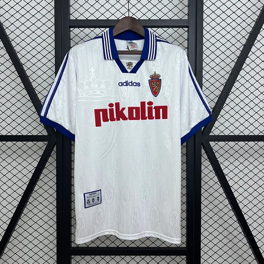 Maillot football Zaragoza domicile 1997/98