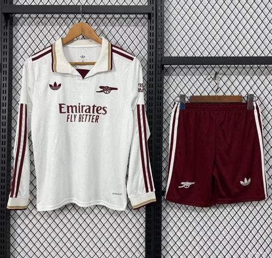 Kit ensemble football Arsenal 3e third 2025/26