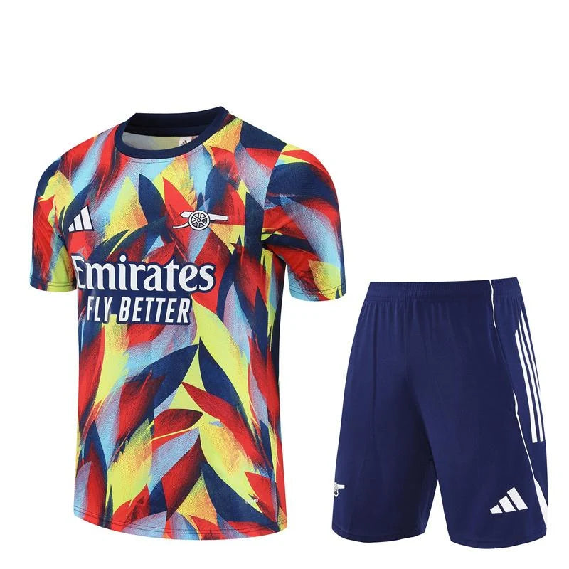 Kit football Arsenal ensemble training 2025/26