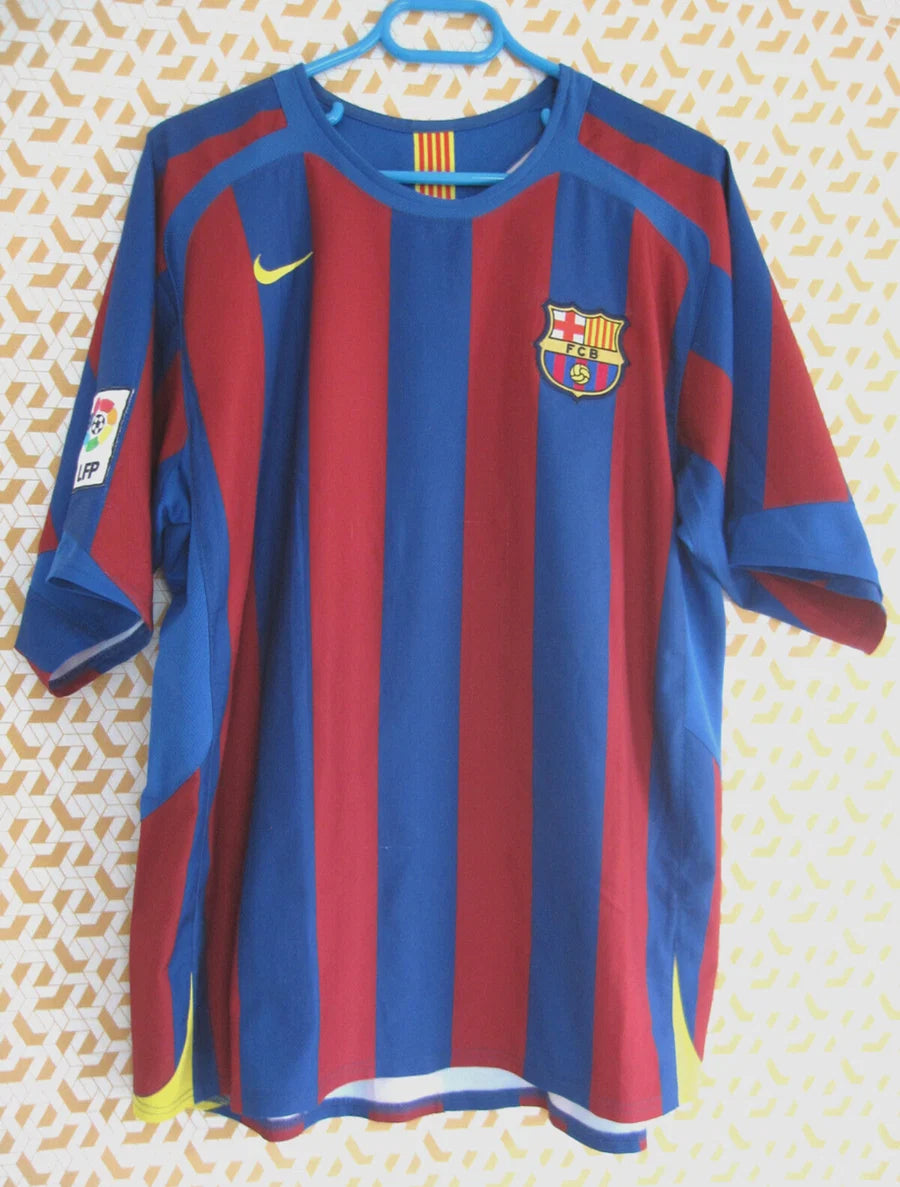 Maillot football FC Barcelone Barcelona domicile 2005/06 MESSI #19