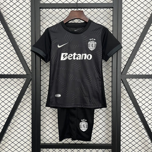 Kit ensemble football Sporting Lisbon Lisbonne Black Édition 2025/26