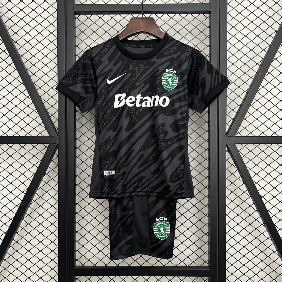 Kit ensemble football Sporting Lisbon Lisbonne Gardien Goalkeeper 2025/26