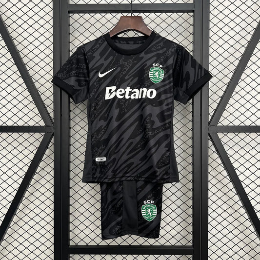 Kit ensemble football Sporting Lisbon Lisbonne Gardien Goalkeeper 2025/26