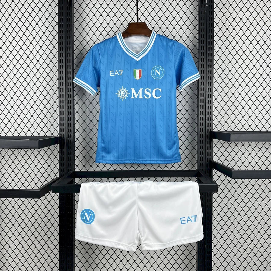 Kit ensemble football Naples Napoli domicile 2025/26