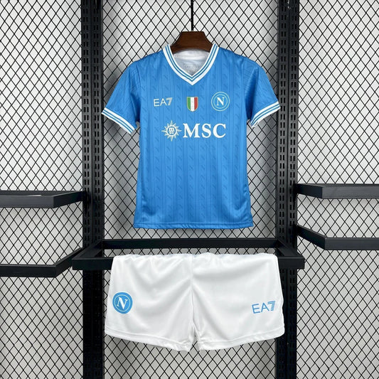 Kit ensemble football Naples Napoli domicile 2025/26