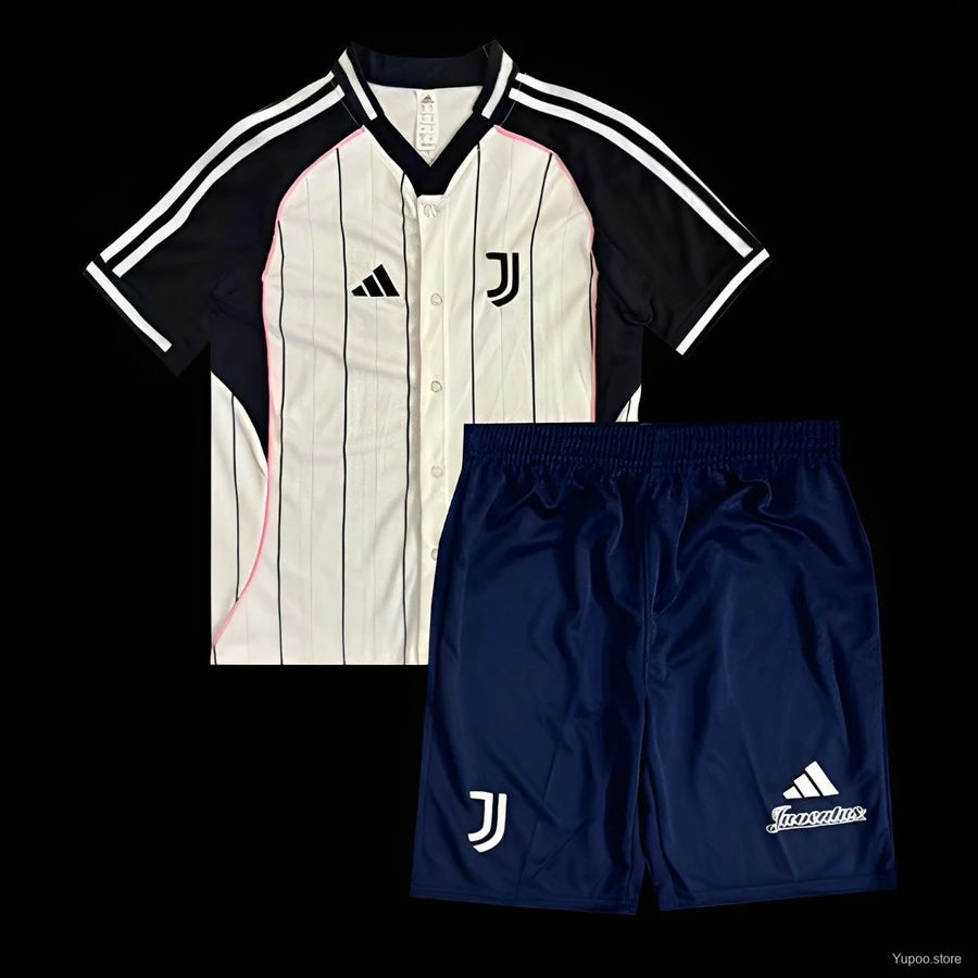 Kit ensemble football Juventus Édition Baseball 2025/26