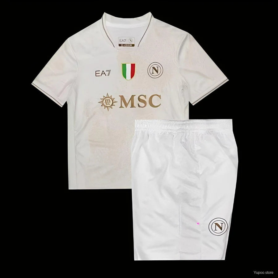 Kit ensemble football Naples Napoli extérieur 2025/26