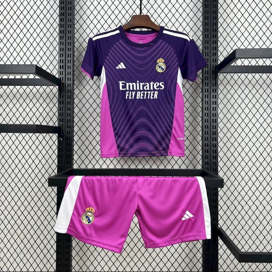 Kit ensemble football Real Madrid Gardien Goalkeeper 2025/26