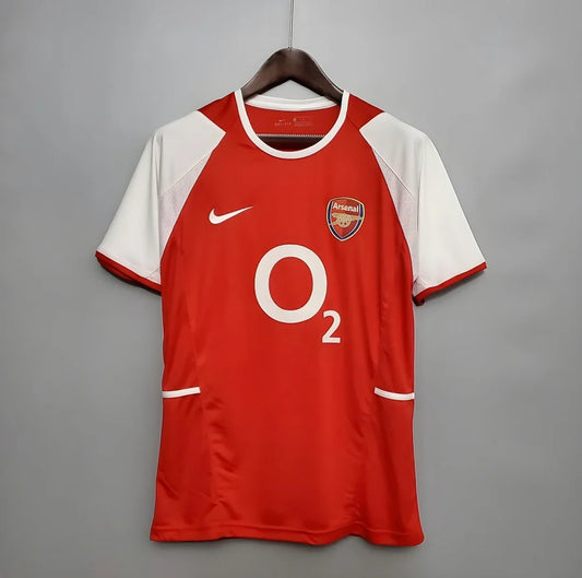 Maillot football Arsenal domicile 2002/04
