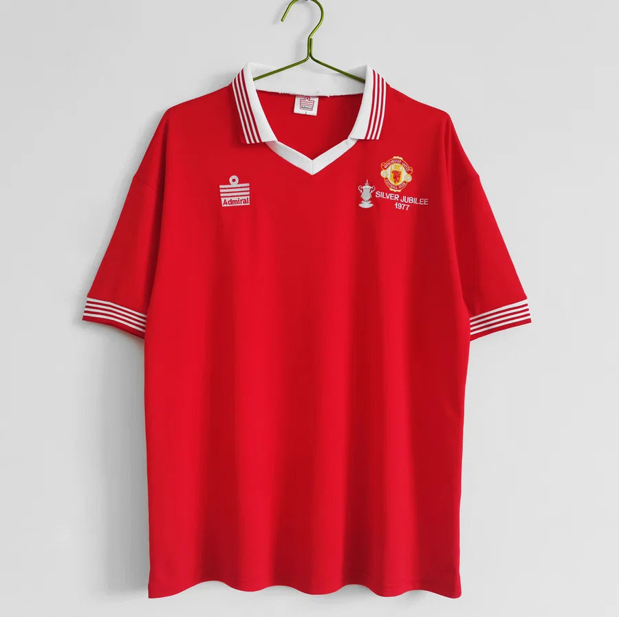 Maillot football Manchester United domicile 1977