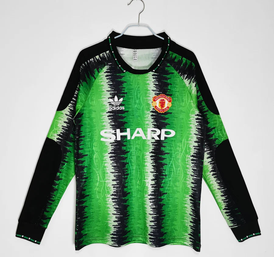Maillot football Manchester United Gardien Goalkeeper 1990/91