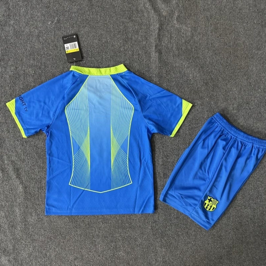 Kit ensemble football FC Barcelone/Barcelona Bleu 2025/26