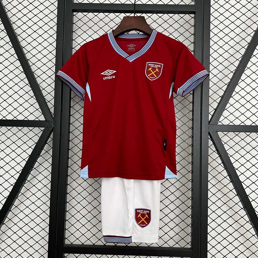 Kit ensemble football West Ham domicile 2025/26