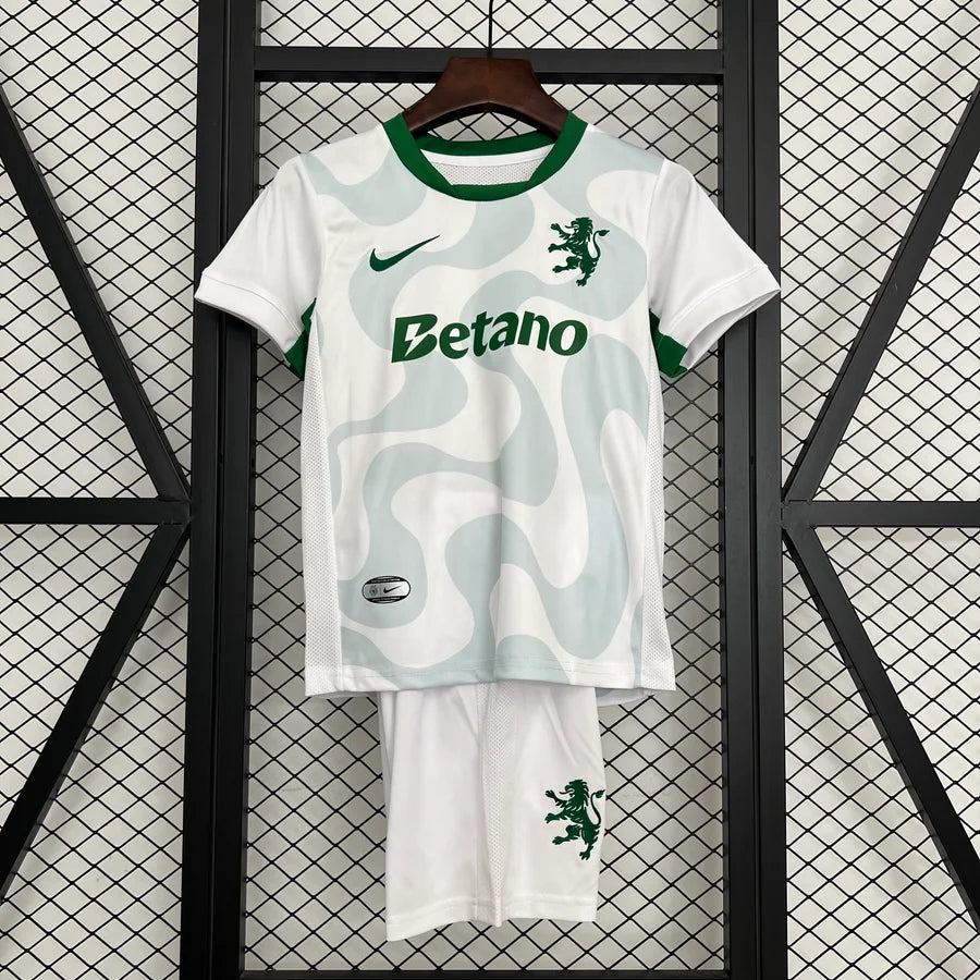 Kit ensemble football Sporting Lisbon Lisbonne extérieur 2025/26