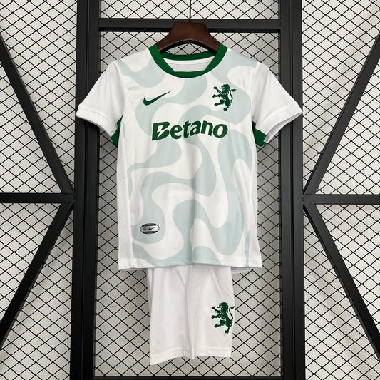 Kit ensemble football Sporting Lisbon Lisbonne extérieur 2025/26
