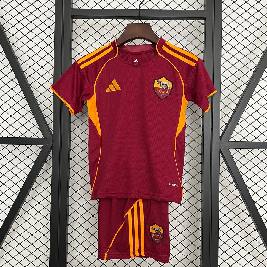 Kit ensemble football As Roma / Rome domicile 2025/26