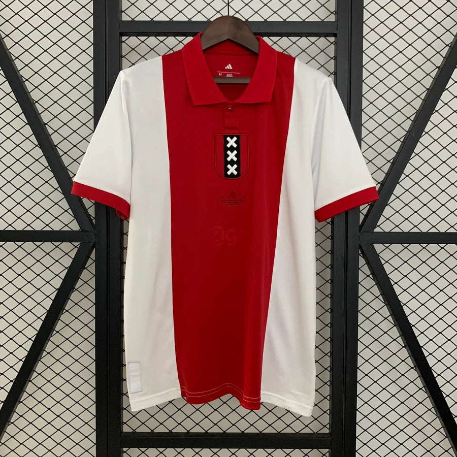 Maillot football Ajax Amsterdam Vintage Rétro 125 ans