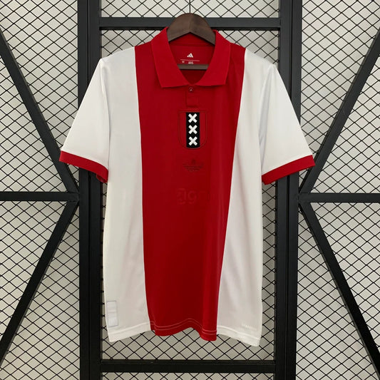 Maillot football Ajax Amsterdam Vintage Rétro 125 ans