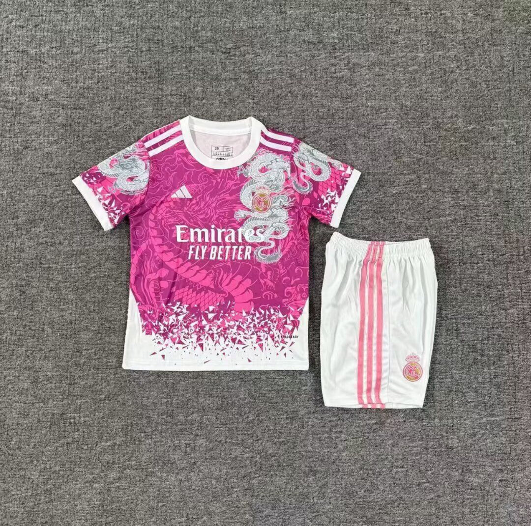 Kit ensemble football Real Madrid Spécial Pink Dragon 2025/26