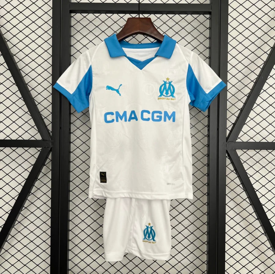 Kit ensemble Olympique de Marseille OM domicile 2025/26