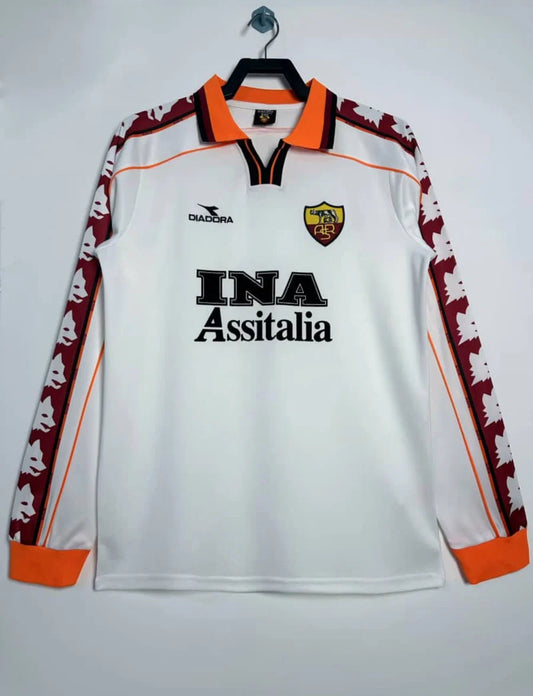 Maillot football AS Roma extérieur manches longues 1998/99