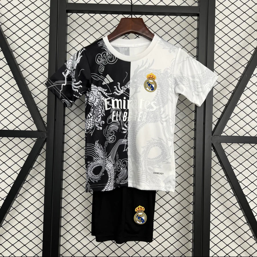 Kit ensemble football Real Madrid Spécial Dragon bi-color 2025/26