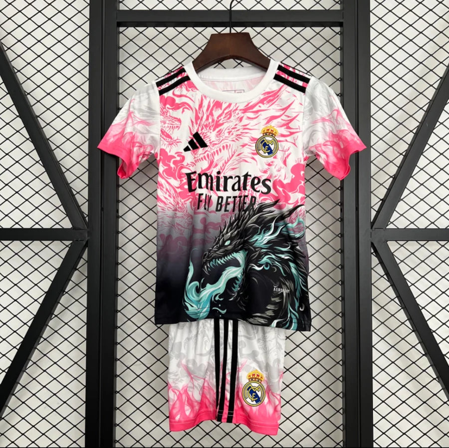 Kit ensemble football Real Madrid Spécial Dragon 2025/26