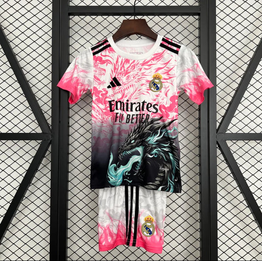 Kit ensemble football Real Madrid Spécial Dragon 2025/26