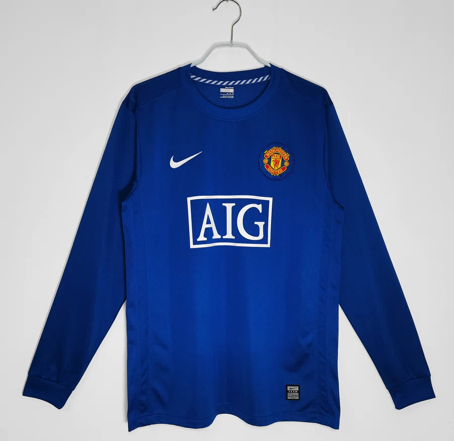 Maillot Manchester United 3e third manches longues 2007/08