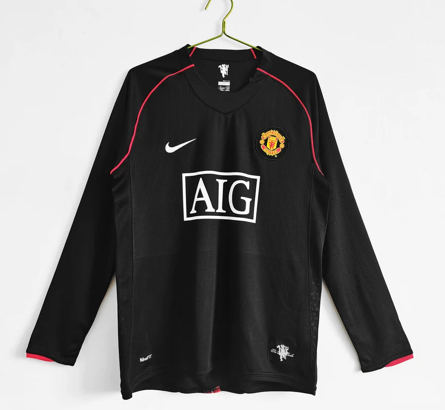 Maillot Manchester United extérieur manches longues 2007/08