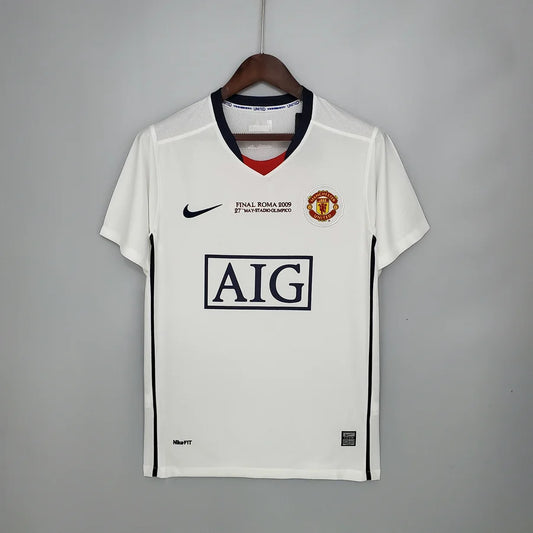 Maillot football Manchester United domicile 2008/09 FINALE ROMA