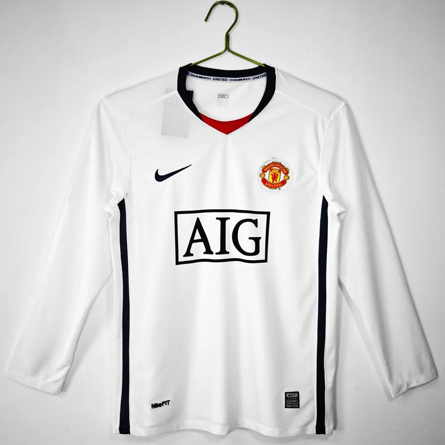 Maillot Manchester United extérieur manches longues 2008/09