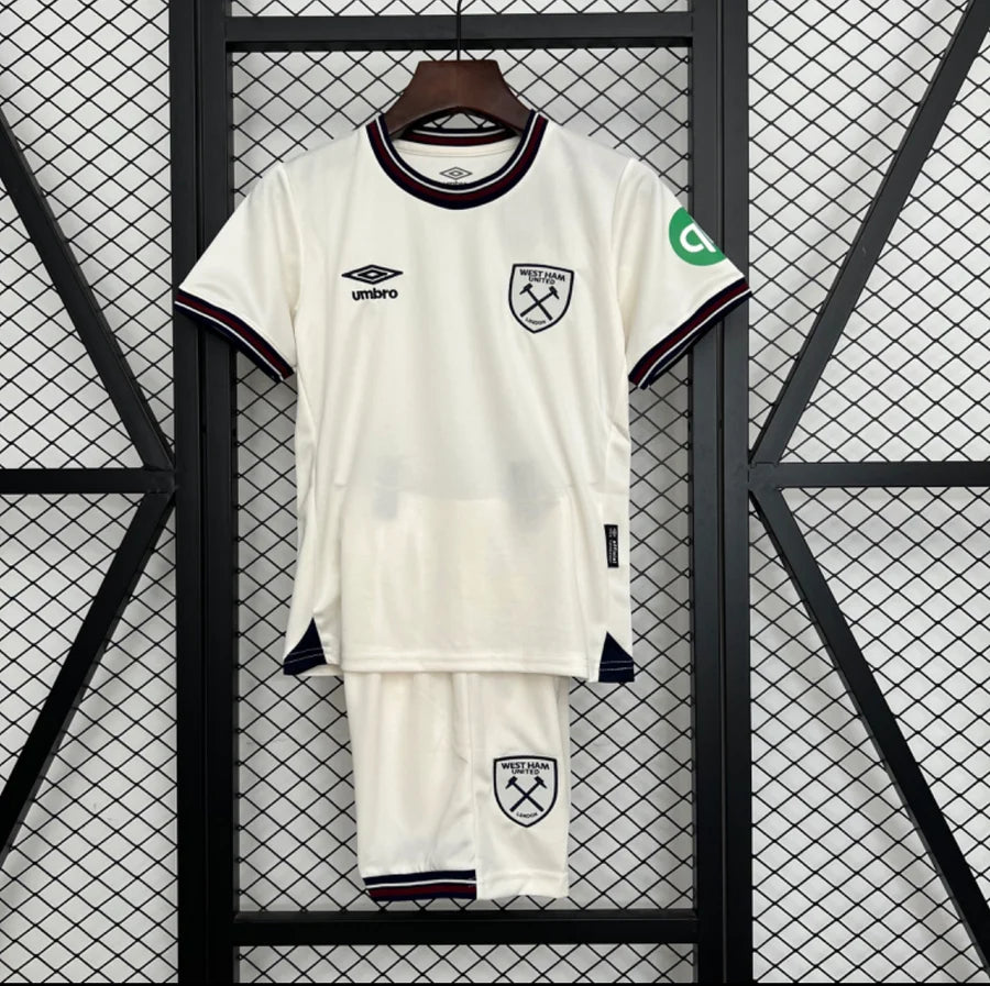 Kit ensemble football West Ham extérieur 2025/26
