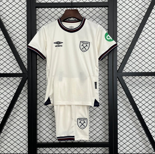 Kit ensemble football West Ham extérieur 2025/26
