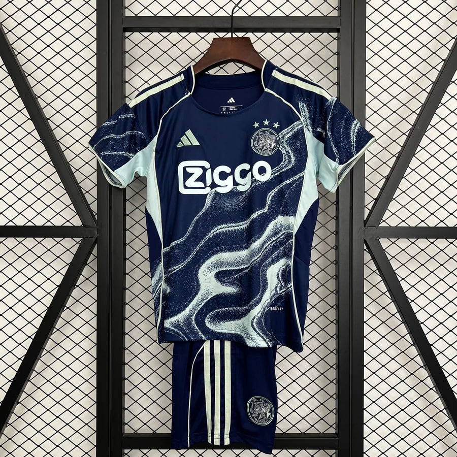 Kit ensemble football Ajax Amsterdam exterieur 2025/26