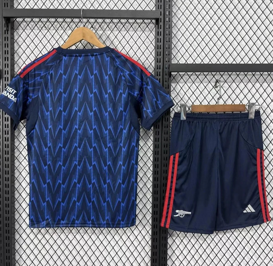 Kit football Arsenal ensemble extérieur 2025/26